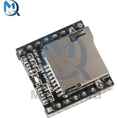 Mini MP3 Player Module TF Card U Disk Audio Voice Board For Arduino DF MP3-TF-16P Wholesale