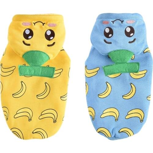 Fashion Pet Dog Hoodie Coat Winter Warm Pet Dog Clothes For Ropa Perro French Bulldog Pet Puppy Chihuahua Clothing Dog Apparel