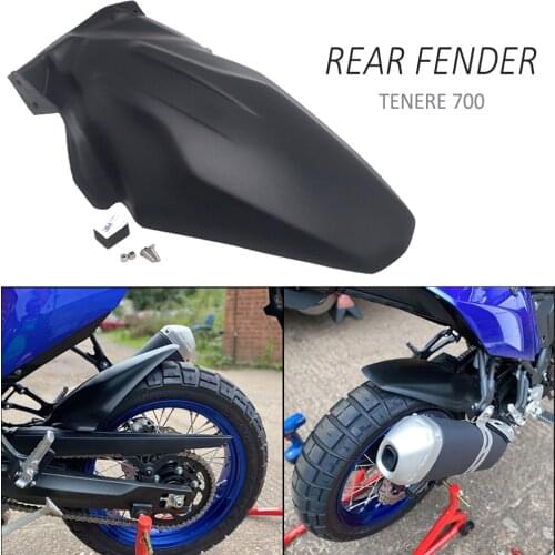 NEW Motorcycle Rear Tire Wheel Fender Mudguard Extender Hugger Splash Mud Guard For Yamaha Tenere 700 2019 2020 Tenere700