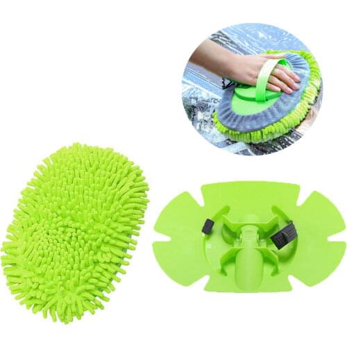 NEW Upgrade Car Wash Brush Hand held Window Beauty Cleaning Tools Dust Soft Mop Super absorbent Chenille Broom Auto Accessories