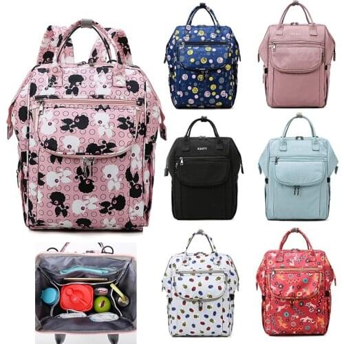 2021 New Diaper Bag Large Capacity Mummy Backpack Portable Backpack For Mom Large Capacity Nappy Maternity Maternity Backpack