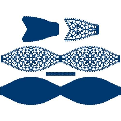 Prodigious Bow 2021 New Metal Cutting Dies Scrapbook Diary Decoration Stencil Embossing Template DIY Greeting Card Handmade