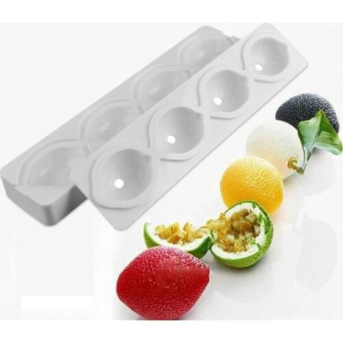 4 Cavities Lemon Silicone Mold Brownies Cake Molds Baking Dessert Cake Decorating Tools