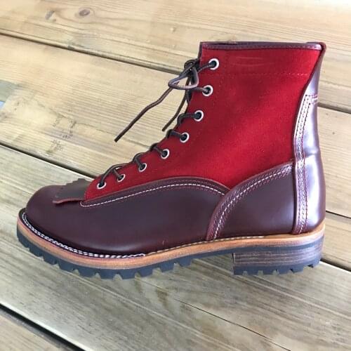 SUPER OFFER ! Mens Genuine Cow Leather Motorcycle High Heel Casual Boot Cowhide Good Quality Welted Boots