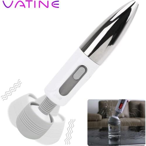 VATINE AV Stick Vibrator Clitoris Stimulate Lightning Massager Sex Toys for Women Orgasm Squirt Massage Magic Wand Sex Products