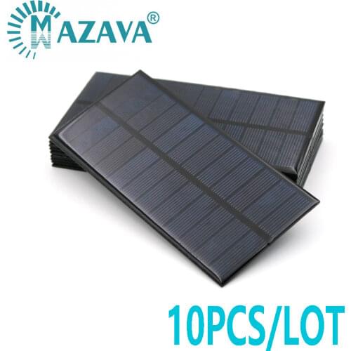 6V 250mA 1.5Watts Mini Solar Panel Solar Cells DIY For Light Cell Phone Toys Chargers Portable High Quality D I Y Education