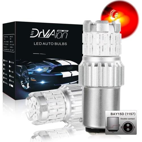 2pcs 1157 BAY15D 36SMD LED Car Backup Reserve Light BAU15S-P21/5W Canbus tail brake lamp bulbs Daytime Running Light 12V/24V