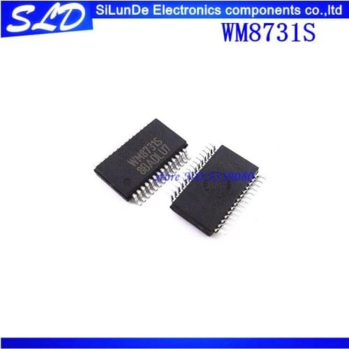 Free Shipping 20pcs/lot WM8731 WM8731SEDS WM8731S SSOP28 new and original in stock