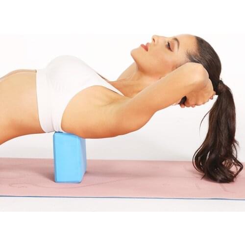 Yoga Block Brick EVA Props Foam Brick Pilates Stretching Aid Body Home Workout Shaping Health Training Equipment Fitness Tool