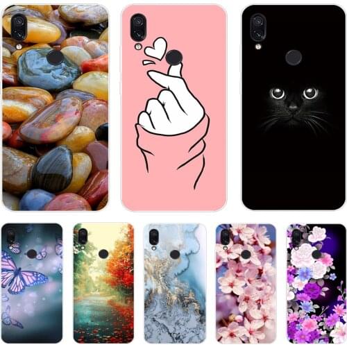 Redmi 7 Case For Xiaomi Redmi 7 Cover Soft TPU Cute Back Cover Fundas For Xiomi Redmi7 Note 7 Silicone Phone Cases Hoesje Coque