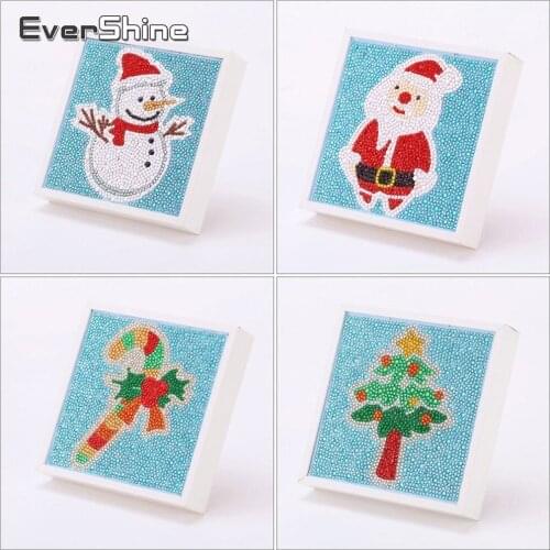 EverShine Special Shaped Diamond Painting Cartoon 5D DIY Diamond Embroidery Christmas Picture Of Rhinestones Children Paintings