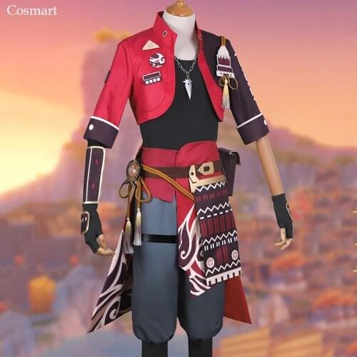 Genshin Impact Tohma Game Suit Uniform Cosplay Costume Halloween Carnival Party Outfit For Men 2021 NEW