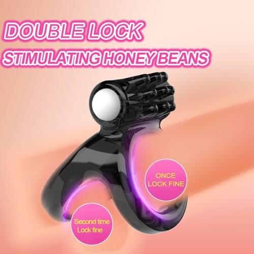 Sex Penis Rings Vibrator Toys for Adult Sex Products Cock Ring for Men Penis Extender Male Chastity Device Lock Sperm Sex Toys