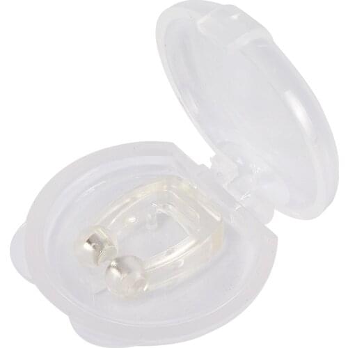 Stop Snoring Anti Snore Mouthpiece Apnea Guard Sleeping Aid Nose Clip with Case Dropshipping