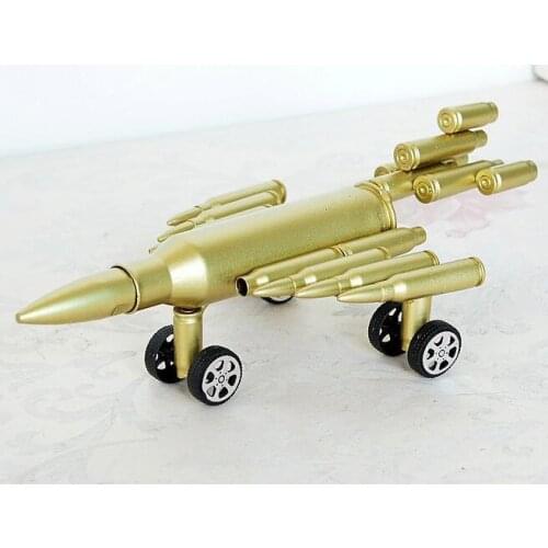 New model metal handicraft four-wheel aircraft with the guidance and early warning aircraft shell style decoration Home statue