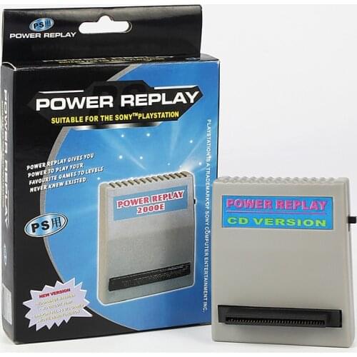 Power Replay Plug & Mod Game Cheat Cartridge for Playstation1 PS1 PS Action Card