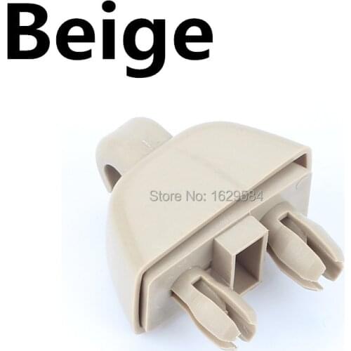 Fit For A6 C6 2004-2011 S8 2010-2013 Beige Interior Sun Visor Hook Clip Bracket 4F0857561