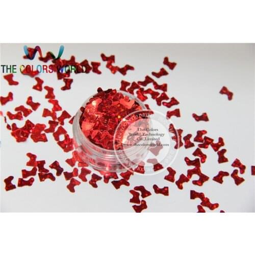 Christmas stocking Sequins Size:7mm Red colors paillette for art and craft or other DIY decoration 1pack=50g