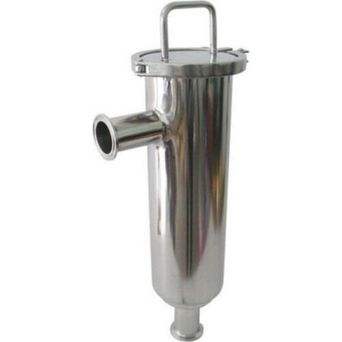 Free shipping 1.5'' Sanitary Stainless Steel TriClamp Filter 100 mesh