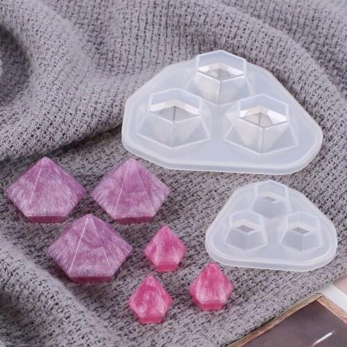 Silicone Mold Diamond Making Mold DIY Craft Supplies for Table Home Decoration DIY Family Activities HY
