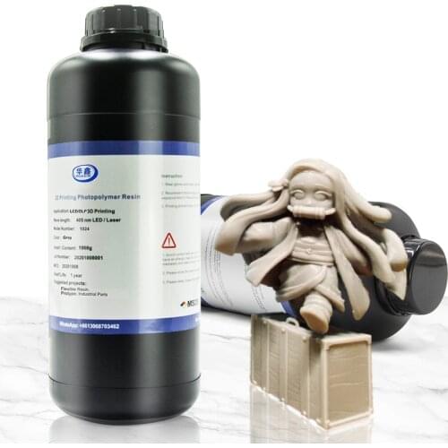 Resin NYLON LIKE 3D Printer UV Industry Parts Curing LCD1KG 405nm Standard Photopolymer for Printing SLA DLP Always Be Resilient