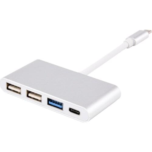 USB3.1 Type C to USB HUB 4 in 1 Adapter usb 3.0 hub 2.0 USB C Multiport Charging Converter Hub for MacBook ipad