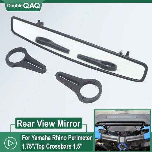 UTV Rear View Race Mirror with 2" Clamp for Can Am Commander Maverick 800 1000 for POLARIS RZR XP 900 Ranger for Yamaha Viking