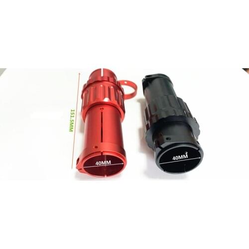 1PC 40mm All-aluminum Alloy Folding Arm UAV Carbon Tube Clamp Connector for Plant Agriculture Drone 4/6/8 Axis Frame