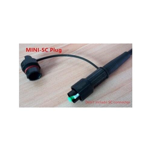 10 pcs MINI-SC waterproof connector fiber optic adapter plug socket ftth ELINK