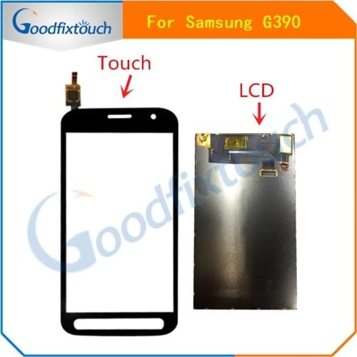100% tested For SAMSUNG XCOVER 4 G390F G390F G390 Touch Screen Digitizer Sensor Glass + LCD Display Panel