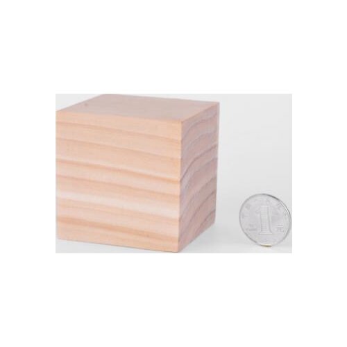 4pcs 60*60*60mm Pine Wood Diy Small Making Sand Table Material Hut Accessories Handmade Dmall Wooden Block