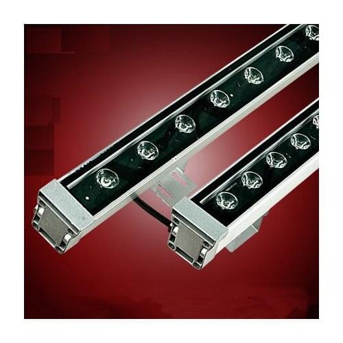 5pcs waterproof Led Floodlight RGB LED Wall Wash Light Liner Bar Hard Strip Outdoor AC110v 220v DC12V DC24v 9W 12W 18W 24W 36W