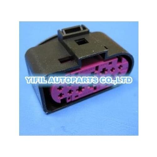 50pcs/lot For VW Golf MK6 Skoda Xenon Headlights Lamp-socket 14 Pin/Way Connector 1J0973737