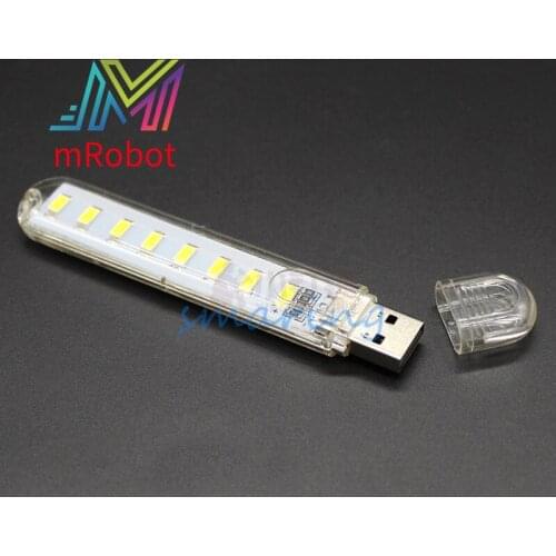 5V 5500-6500K High-brightness Strip USB Night Light DIY Fun Circuit Production Notebook Light