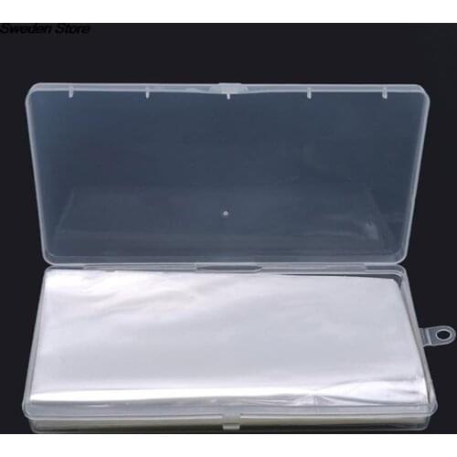 100pcs Creative Paper Money Banknotes Money Transparent PVC Page Of Paper Money Coin Album Coin Money Holders