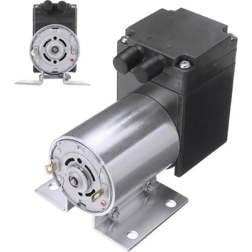 DC 12V Electric Mini Vacuum Air Pump Negative Pressure Suction 5L/min 80kpa Vacuum Pump for Chemical Industry Accessories