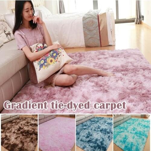 Living Room Carpet Bedroom Bedside Mat Simple Modern Household Floor Rug Soft Multi-zone Use Blanket J2Y