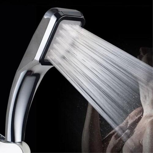 300 Holes Hand Shower Head Water Saving High Pressure Rainfall Shower Head Powerfull Boosting Spray Bath Shower Nozzle