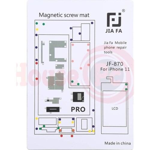 Carpet magnetic map screws repair for Iphone 11 Pro 15 Cm X 10 Cm
