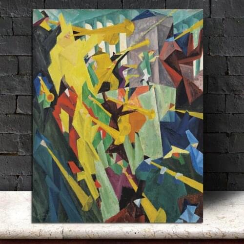 Lyonel Feininger Minimalist Abstract Wallpaper Art Canvas Poster Painting Wall Picture Print Home Bedroom Decoration Framework