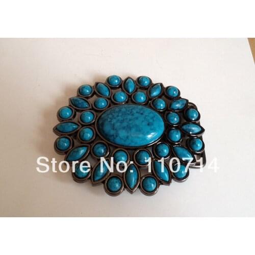 Fashion Rhinestone belt buckle with silver finish SW-B1086suitable for 4cm wideth belt with continous stock