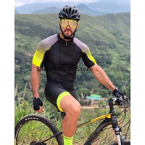 Men skinsuit bicycle jumpsuit Triathlon suits ciclismo mtb Cycle Clothes summer Run bike cycling clothing pro team uniform