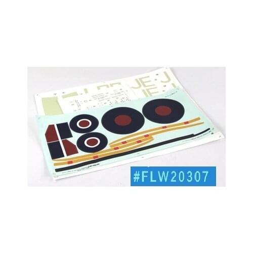 Decal for Flight Line Spitfire 1200mm RC Aircraft FLW203