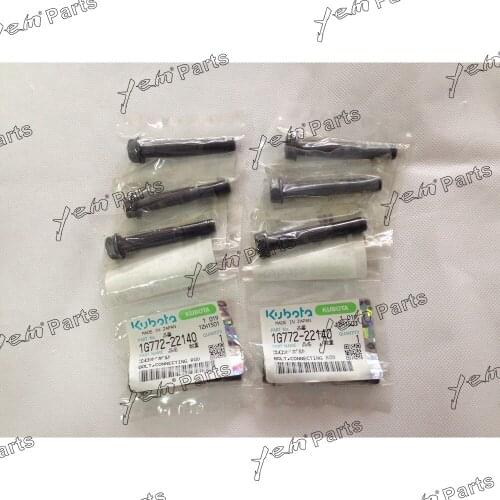 New Kubota V3307 V3307T Con rod bolt 1G772-22140 8pcs