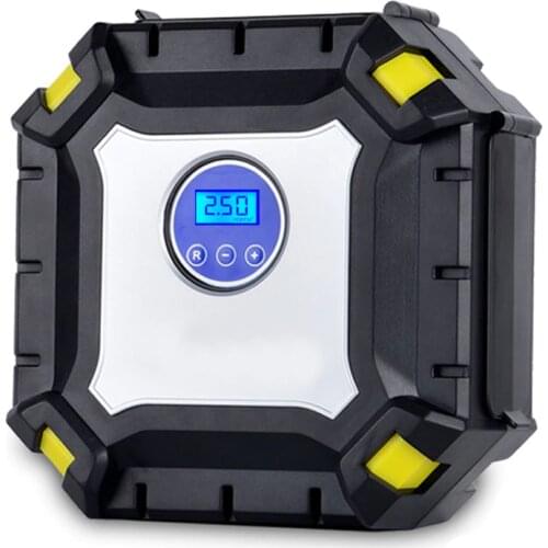 Portable 12V DC Car Air Compressor 150PSI Digital Tire Inflator Car Air Pump Tyre Inflatable for Auto Motorcycle