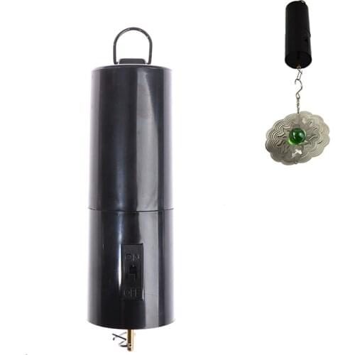 1pcs 30 RPM Battery Powered Wind Spinner Rotating Motor Black Wind Spinner Motor Battery-driven Motor for Rotating Wind Chimes