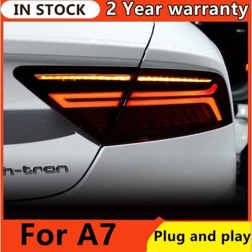 Car Styling Taillight for A7 Tail Lights 2011-2018 S7 LED Tail Light Rear Lamp DRL Dynamic Signal Brake Reverse auto Accessories