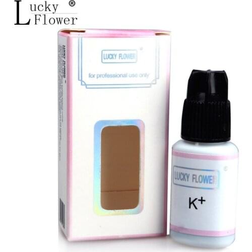 10ml Low Odor Slight Irritation Eyelash Glue Quick Drying Strong False Eyelashes Extension Adhesive K