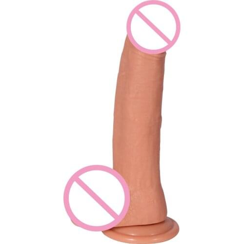 9.05 Inch Silicone Dildo Erotic Soft Realistic Huge Penis Strong Suction Cup Dick Adult Product Anal Sex Toys for Women