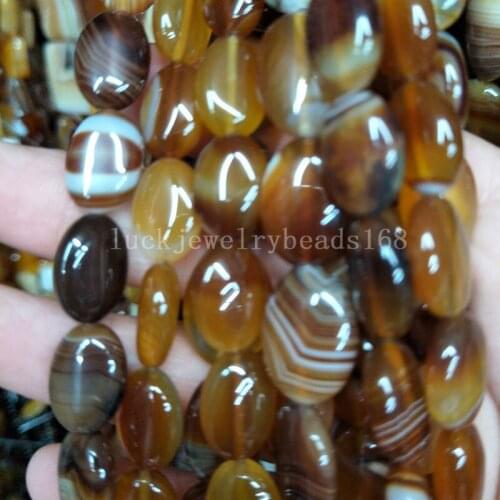 Free shipping Women Fashion Jewelry 10x14mm Onyx Carnelian Oval Women Men Spacers Art Loose Beads 15.5" FG7888